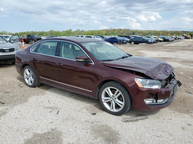 Vin: 1vwbn7a39ec104971, lot: 54261965, volkswagen passat se 20144