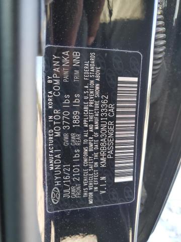 2022 HYUNDAI VENUE SE KMHRB8A30NU133362