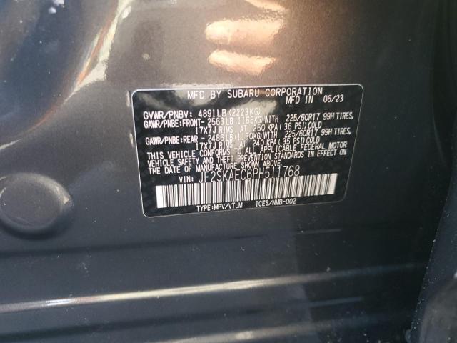 2023 SUBARU FORESTER P - JF2SKAEC6PH511768