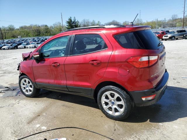 Vin: maj3p1te2jc190296, lot: 51464325, ford ecosport se 20182