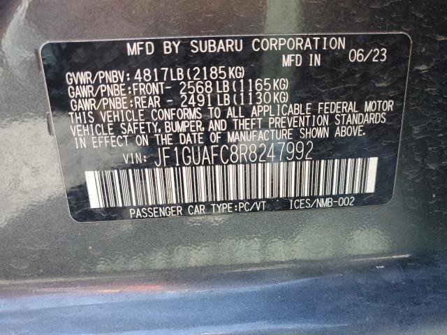 2024 SUBARU IMPREZA SP - JF1GUAFC8R8247992