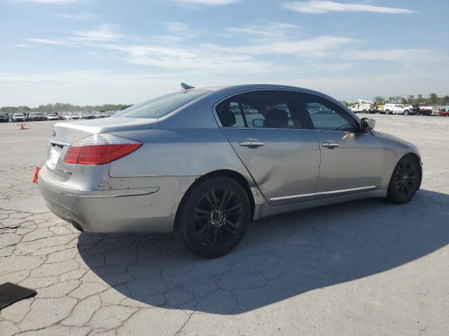 HYUNDAI GENESIS 4. 2010 gray sedan 4d gas KMHGC4DF2AU070875 photo #4