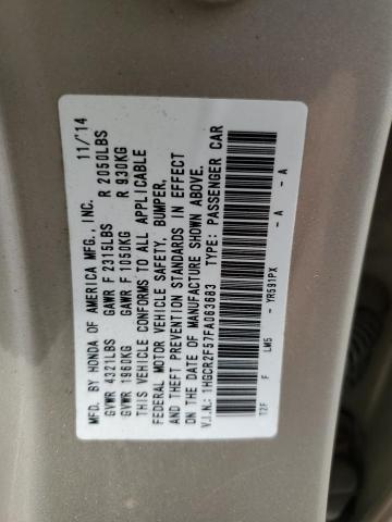 2015 HONDA ACCORD SPO 1HGCR2F57FA063683