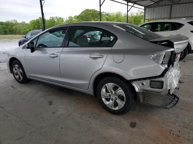 Vin: 19xfb2f52fe093400, lot: 52603305, honda civic lx 20152