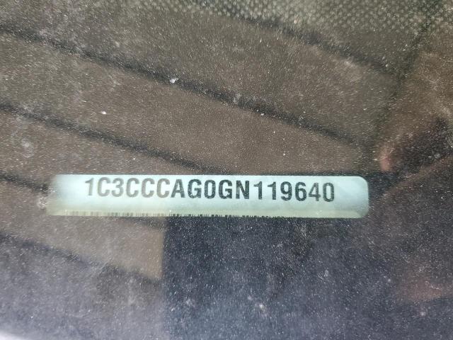 2016 CHRYSLER 200 LIMITE - 1C3CCCAG0GN119640