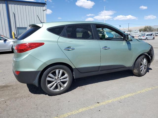 HYUNDAI TUCSON GLS 2011 green 4dr spor gas KM8JU3AC1BU282529 photo #4