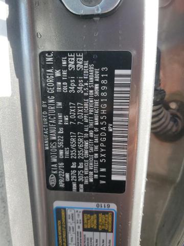 2017 KIA SORENTO LX - 5XYPGDA55HG189813