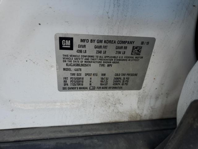 2020 BUICK ENCORE PRE - KL4CJASB6LB026474