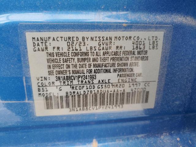 2023 NISSAN SENTRA SV - 3N1AB8CV1PY241993