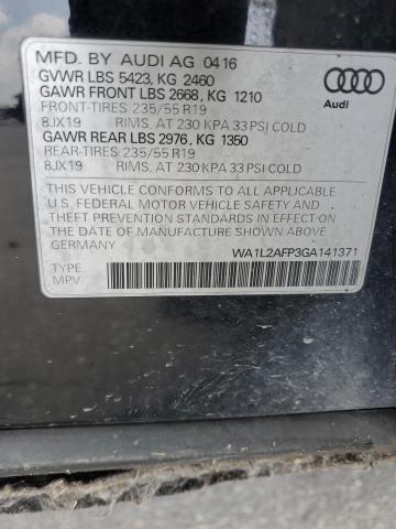 2016 AUDI Q5 PREMIUM - WA1L2AFP3GA141371
