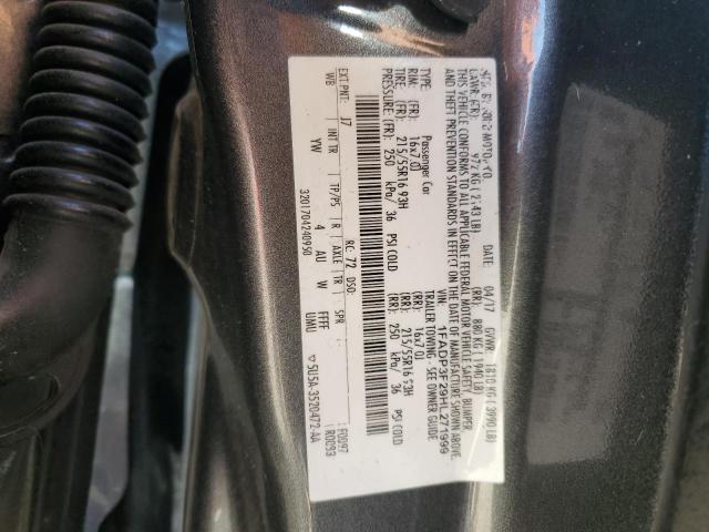 2017 FORD FOCUS SE - 1FADP3F29HL271999