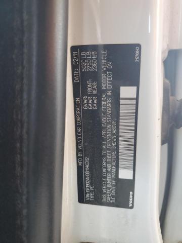2011 VOLVO S80 T6 - YV1902AH3B1146312