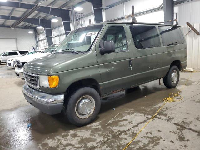 FORD ECONOLINE 2005 green sports v gas 1FBNE31L75HB26371 photo #1