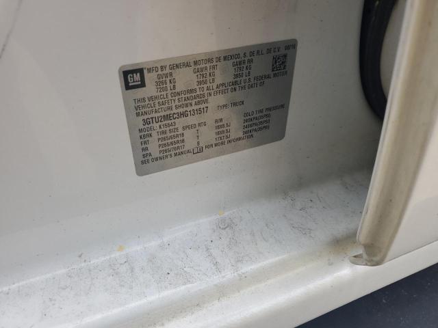2017 GMC SIERRA K15 - 3GTU2MEC3HG131517