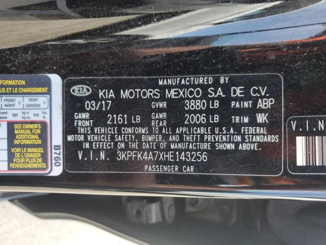 2017 KIA FORTE LX - 3KPFK4A7XHE143256