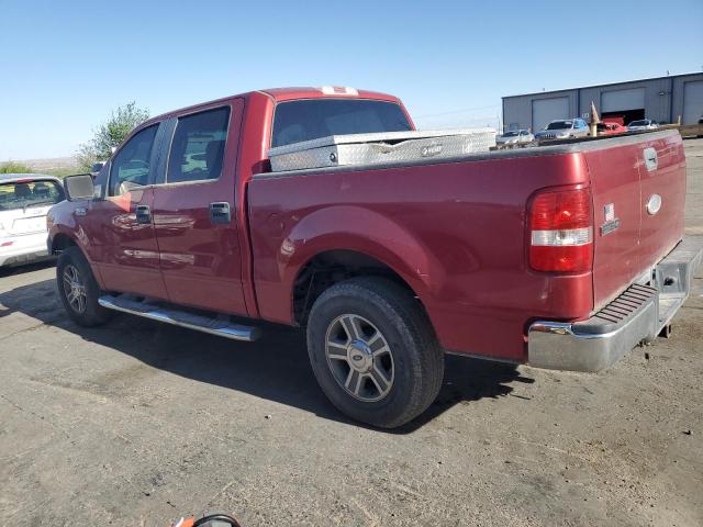 FORD F150 SUPER 2007 red  gas 1FTRW12W17FB52566 photo #1