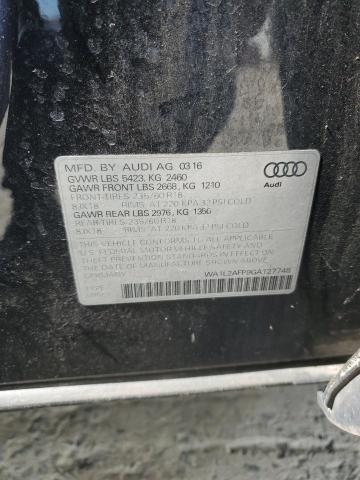 2016 AUDI Q5 PREMIUM - WA1L2AFP9GA127748