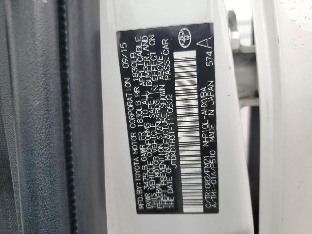jtdkdtb31f1110502 - 2015 Toyota Prius - #54735045