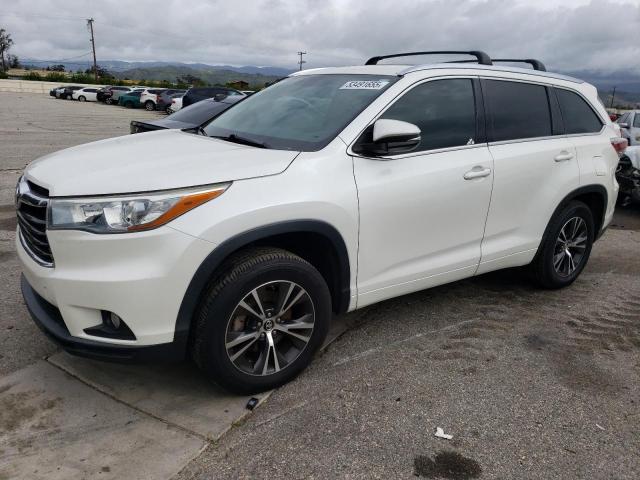 Vin: 5tdkkrfh8gs140650, lot: 53491655, toyota highlander xle 2016 img_1