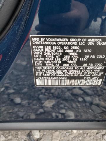 2021 VOLKSWAGEN ATLAS S 1V2AP2CA7MC530601