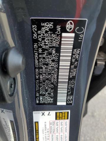 2023 TOYOTA COROLLA LE - JTDB4MEE6P3011912