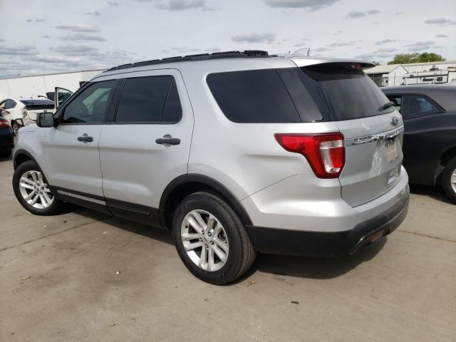 FORD EXPLORER 2017 silver  gas 1FM5K7BH8HGE29655 photo #3