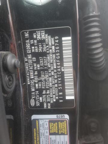2015 KIA SORENTO LX - 5XYKTCA64FG636749