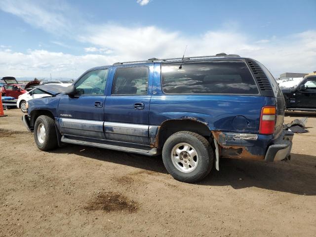 GMC YUKON XL K 2001 blue  gas 3GKFK16T81G183449 photo #3