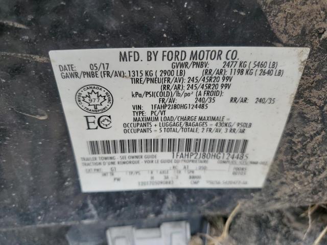 2017 FORD TAURUS LIM 1FAHP2J80HG124485
