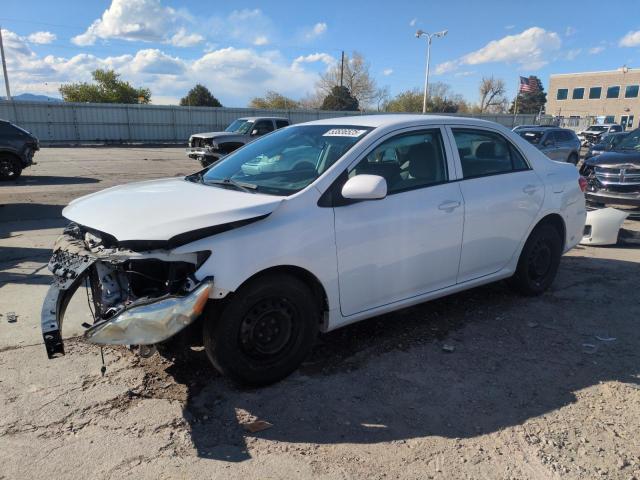 TOYOTA COROLLA BA 2013 white  gas 2T1BU4EE3DC994115 photo #1