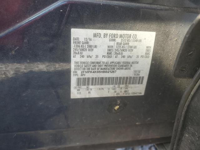2017 FORD EDGE TITAN - 2FMPK4K95HBB21267
