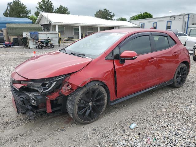 Vin: jtnd4mbe2m3115026, lot: 55119325, toyota corolla se 2021 img_1