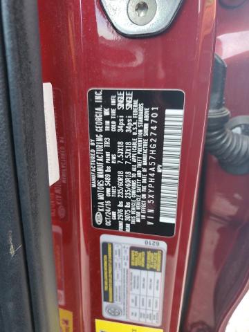 2017 KIA SORENTO EX 5XYPH4A57HG274701