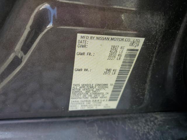 2016 NISSAN ALTIMA 2.5 - 1N4AL3AP8GN388543