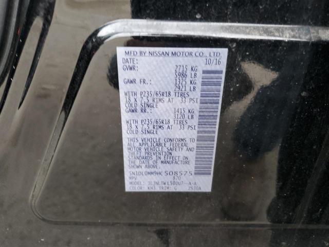 2017 INFINITI QX60 - 5N1DL0MM9HC508575