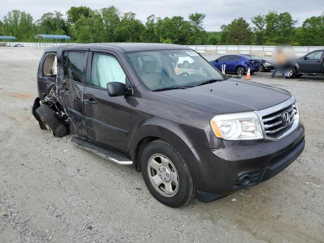 2013 HONDA PILOT LX - 5FNYF3H29DB039007