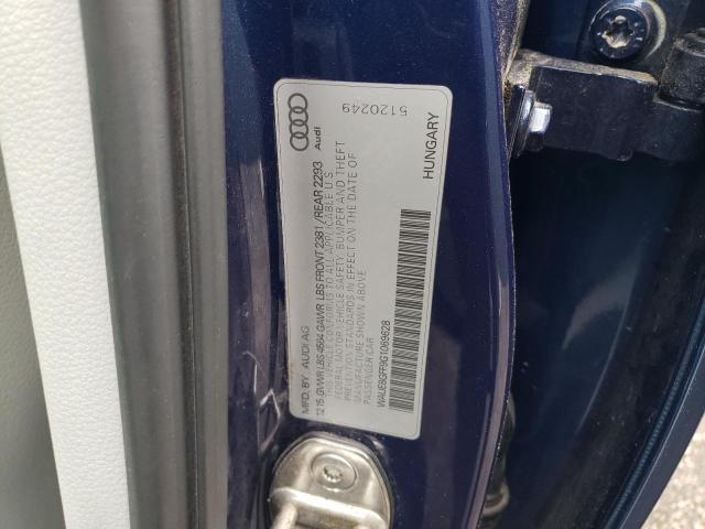 2016 AUDI A3 PREMIUM - WAUE8GFF9G1069628