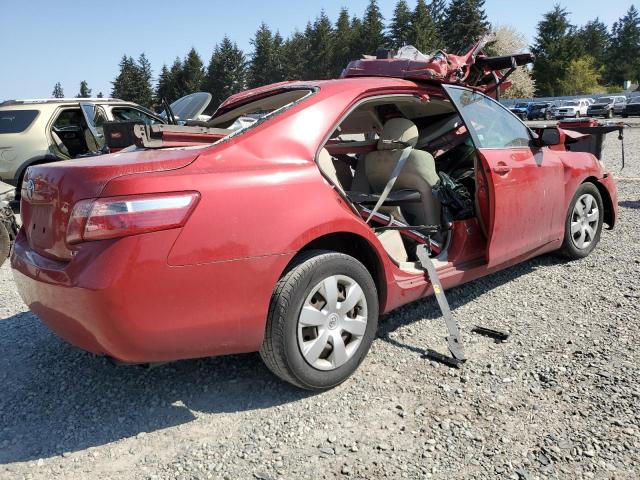 TOYOTA CAMRY CE 2007 red  gas 4T1BE46K57U018812 photo #4