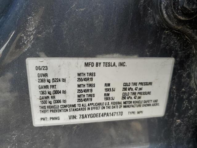 2023 TESLA MODEL Y - 7SAYGDEE4PA147170