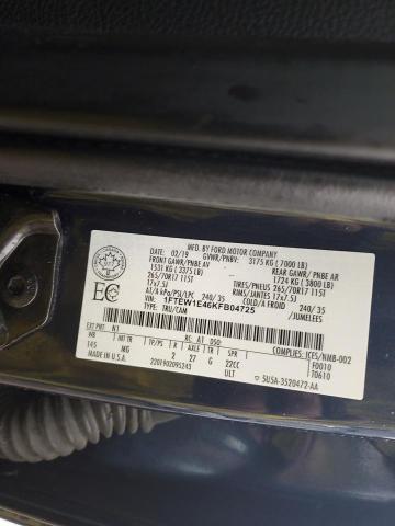 2019 FORD F150 SUPER - 1FTEW1E46KFB04725