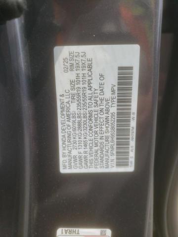 2025 HONDA ODYSSEY EL 5FNRL6H95SB052295