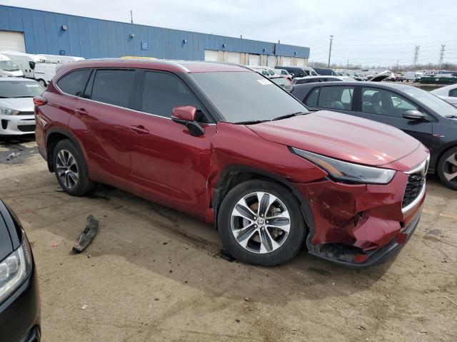 Vin: 5tdhzrbh6ns570427, lot: 51982165, toyota highlander xle 20224