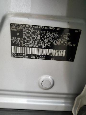 2015 TOYOTA RAV4 XLE - 2T3RFREV1FW249748