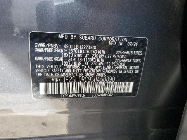 2025 SUBARU FORESTER L JF2SLDRC9SH458890