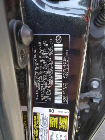 2019 LEXUS ES 300H 58AB21B11KU003746
