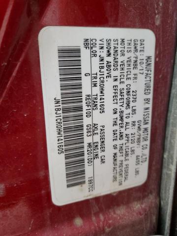 2017 NISSAN ROGUE SPOR JN1BJ1CR0HW141605
