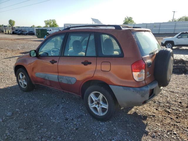 TOYOTA RAV4 2001 orange 4dr spor gas JTEGH20V110018681 photo #3