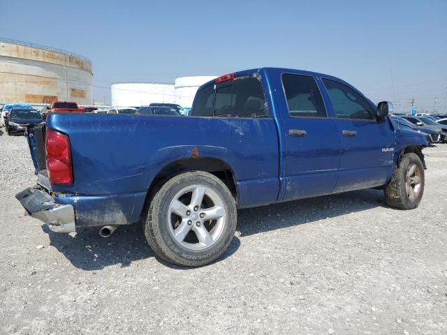 DODGE RAM 1500 S 2008 blue crew pic gas 1D7HA18NX8S627333 photo #4