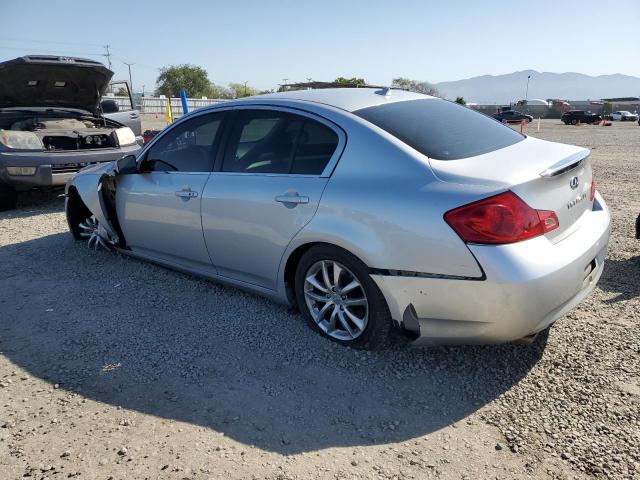 INFINITI G37 BASE 2009 silver sedan 4d gas JNKCV61E49M305646 photo #3
