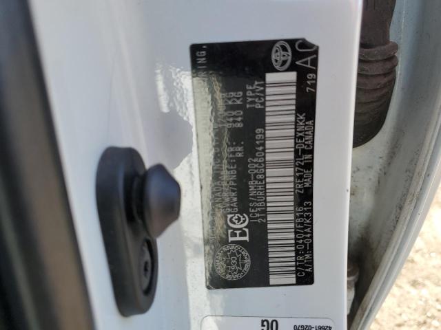 2016 TOYOTA COROLLA L - 2T1BURHE8GC604199